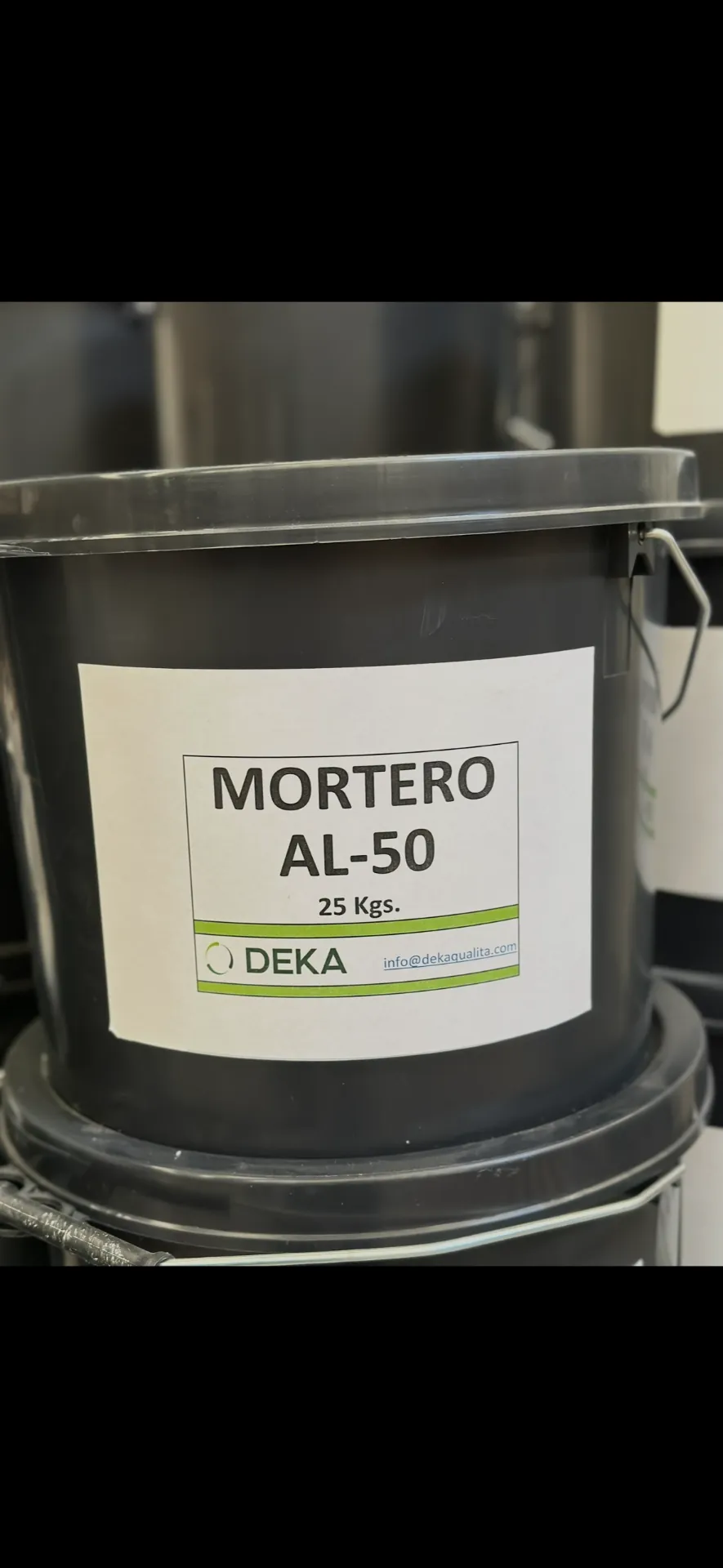 Mortero refractario